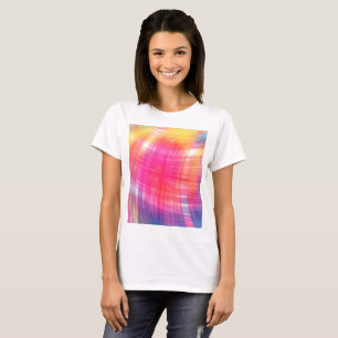 T-shirt Tie Dye incurvé