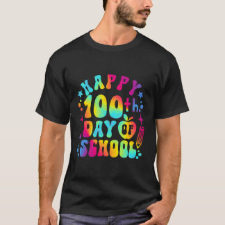 T-shirt Tie Dye Joyeux 100E Jour D'Élèves De L'École Enfan