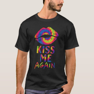 T-shirt Tie Dye Lièvres Me Embrasse De Nouveau