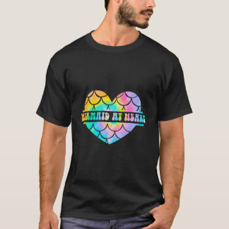 T-shirt Tie Dye Mermaid Au Coeur Hawaii Vacances Été Pa
