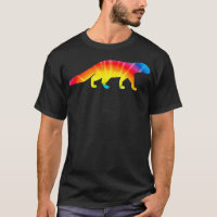 Tie Dye Mongoose Arc-en-ciel Print Mustelid Hippie
