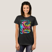 T-shirt Tie Dye Next Stop (Devant entier)