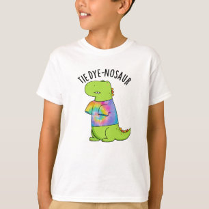 T-shirt Tie-dye-nosaurre Blague de dinosaure drôle