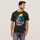 T-shirt Tie Dye Rex Retour À L'École Prêt À Écraser 5E Gra (Devant entier)