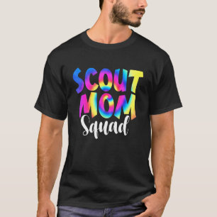 T-shirt Tie Dye Scout Maman Squale Retour À L'École Enseig
