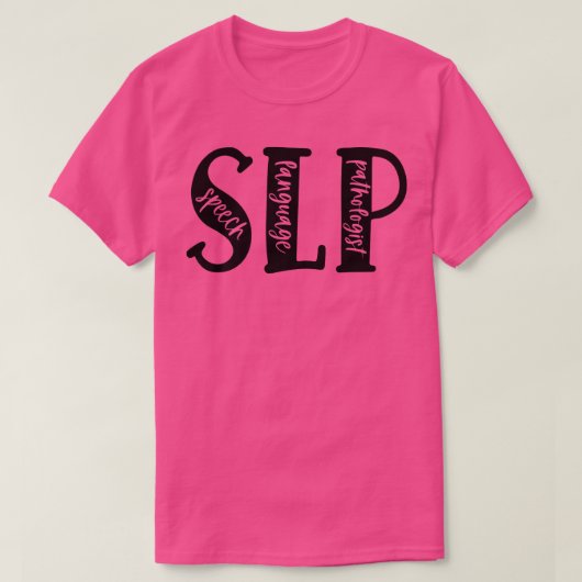 T-shirt Tie Dye SLP Discours Langue Pathologiste Discours (Design devant)