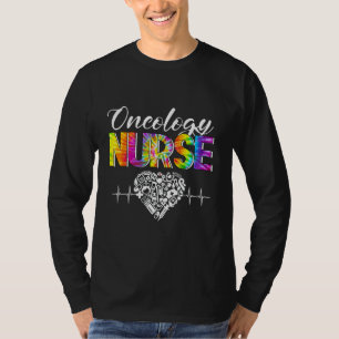 T-shirt Tie Dye Stethoscope Oncologie Infirmière Journée I