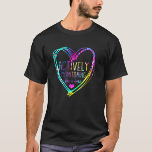 T-shirt Tie Dye surveillant activement comme un patron pro