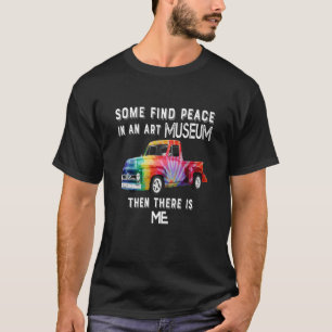 T-shirt Tie Dye Truck Sublimation Antique voiture classiqu