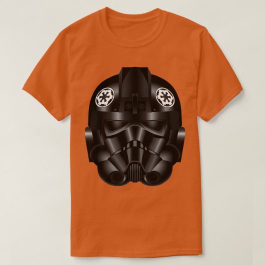 T-shirt TIE Fighter Pilot Helmet Icon  (Design devant)