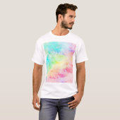 T-shirt Tie teint arc-en-ciel (Devant entier)