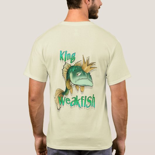 T-shirt Tie teinture King Weakfish (Dos)