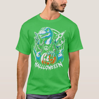 T-shirt TieDye Dinosaur Hippie Dinosaur Halloween