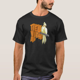 T-shirt Tiel Avec Il Cute Avian Cockatiel Animal Bird Ra