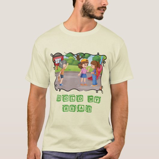 T-shirt Tiens mon ours (Devant)