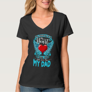 T-shirt Tiens Mon Père À Jamais Dans Mon Cœur Souvenirs Ma