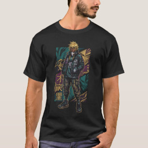 T-shirt Tier Harribel Bleach Cheveux Blonds Longs Icône Es