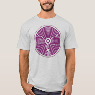 T-shirt tiers 11 circuit, chemise de labyrinthe de cendre