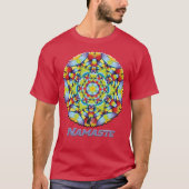 T-shirt Tiers Namaste Kaleidoscope (Devant)