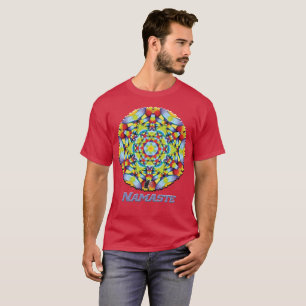 T-shirt Tiers Namaste Kaleidoscope