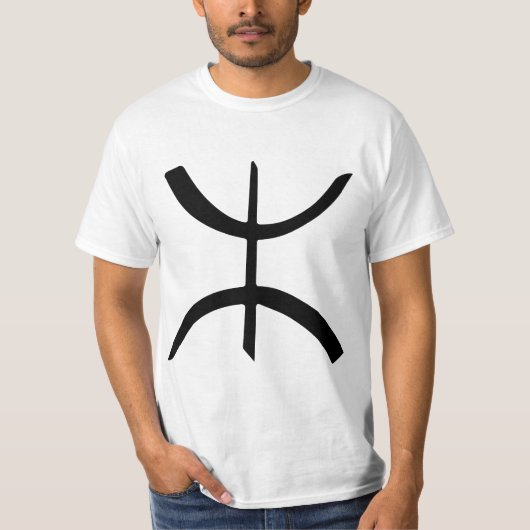 t-shirt Tifinagh lettre Z (ⵣ) (Devant)