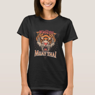 T-shirt Tigar Muay Thai Mma Vintage Entraînement de Kickbo