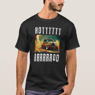 T-shirt Tige de rat vintage Tiges de rue Monstre Rod Voitu
