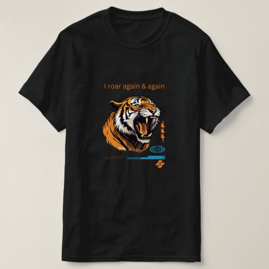 T-shirt Tiger (Design devant)