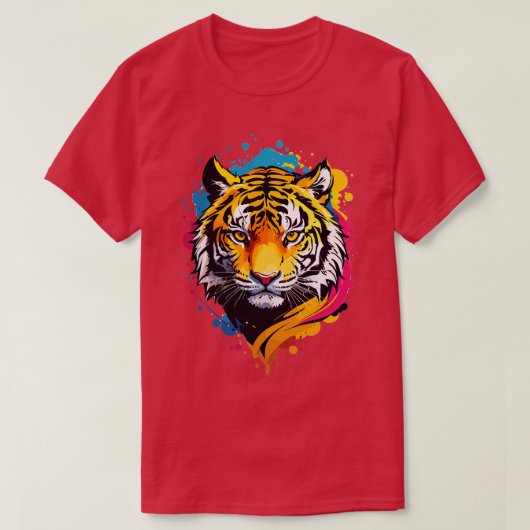T-shirt Tiger (Design devant)