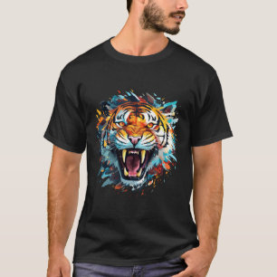 T-shirt Tiger Animal Freedom World Wildlife Wonder Art