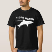T-shirt Tiger Beach - Bahamas | Plongée avec requins (Devant)