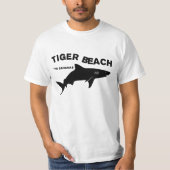 T-shirt Tiger Beach - Bahamas | Plongée avec requins (Devant)