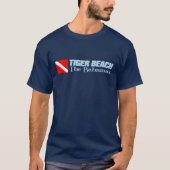 T-shirt Tiger Beach (DD2) (Devant)