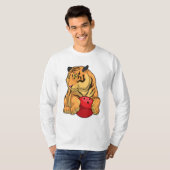 T-shirt Tiger Bowling Bowling boule (Devant entier)