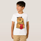 T-shirt Tiger Bowling Bowling boule (Devant entier)