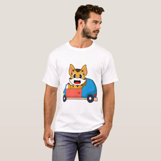 T-shirt Tiger Car (Devant entier)