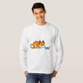 T-shirt Tiger chat avec souris (Devant entier)
