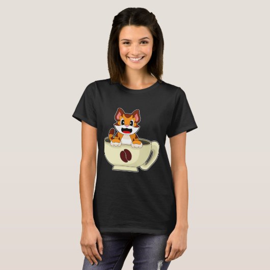 T-shirt Tiger Coffee (Devant entier)