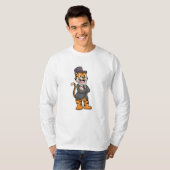 T-shirt Tiger comme chambre avec veste et Casquette (Devant entier)