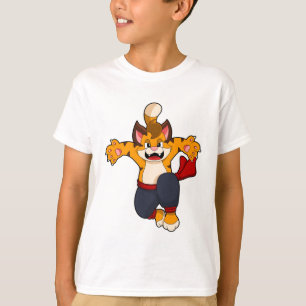 T-shirt Tiger dans les arts martiaux Karate