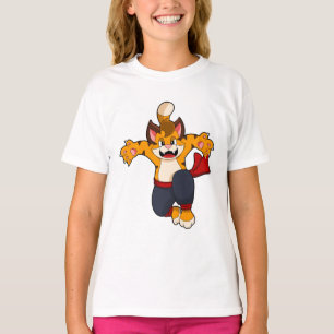 T-shirt Tiger dans les arts martiaux Karate