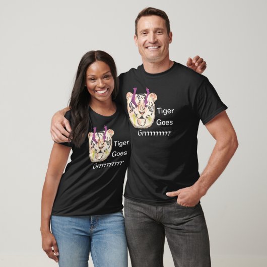 T-shirt Tiger devient GRRRR (Unisexe)