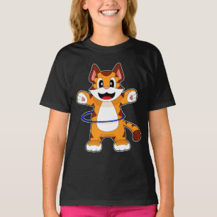 T-shirt Tiger Fitness Gymnastique Sports