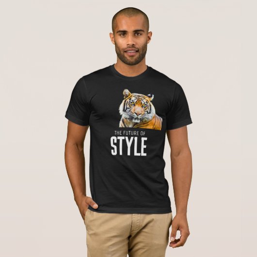 T-shirt Tiger Graphic“The Future of Style” (Devant entier)