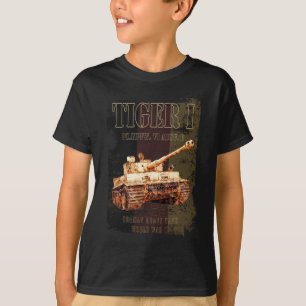 T-shirt Tiger I Allemand 2ÈME GUERRE MONDIALE de chars lou