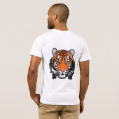 T-shirt Tiger Majesté (Dos entier)
