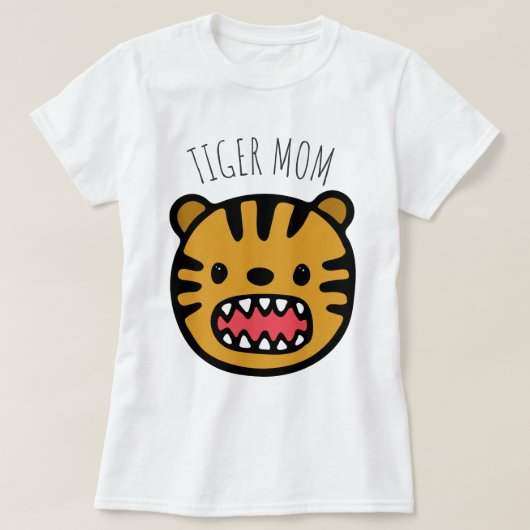 T-shirt Tiger Maman (Design devant)
