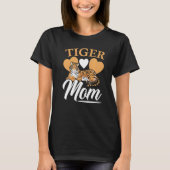 T-shirt Tiger Maman Faune Animal Zoo Zookeeper Mères Da (Devant)