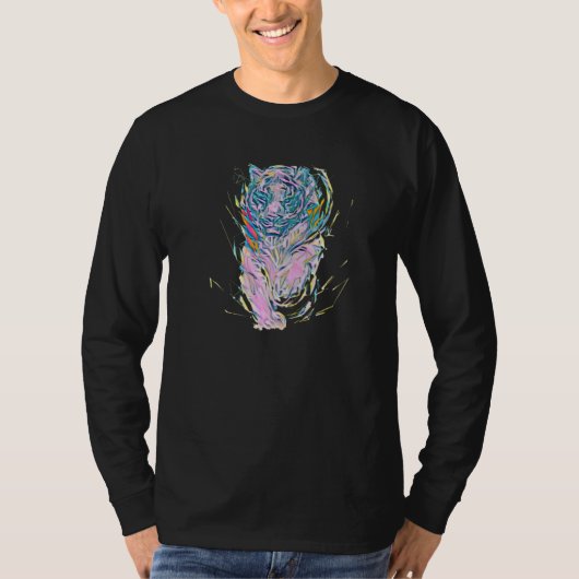 T-shirt Tiger Motif 15 (Devant)