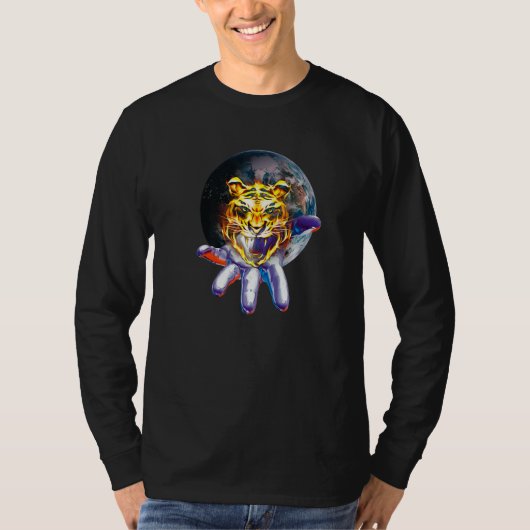 T-shirt Tiger Motif 9 (Devant)